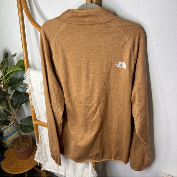 Mens NWOT The North Face Brown Golden Half Zip Pullover sz XL - Picture 5 of 8